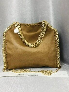 NEW Stella Mccartney Falabella Tote Bag Brown